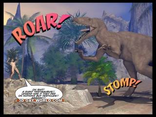 Cretaceous putz 3d homo komik sci-fi bayan movie crita