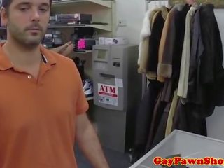 Straight pawnshop amateur desperate for cash